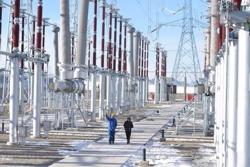 （天山腳下，準東——皖南±1100千伏特高壓直流工程施工圖）