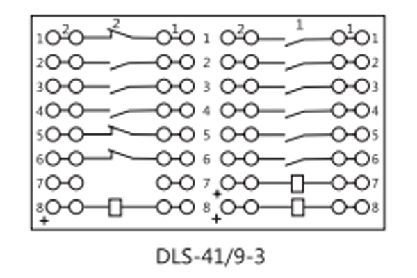 DLS-41/9-3接線(xiàn)圖 DLS-41/9-3接線(xiàn)圖