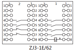 ZJ3-1E/62接線圖 ZJ3-1E/62接線圖