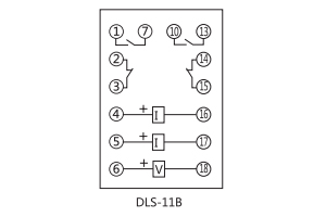 DLS-11B接線圖 DLS-11B接線圖